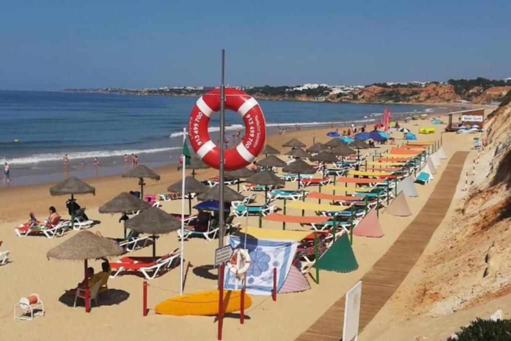 Albufeira Falesia Beach Apartment Bagian luar foto